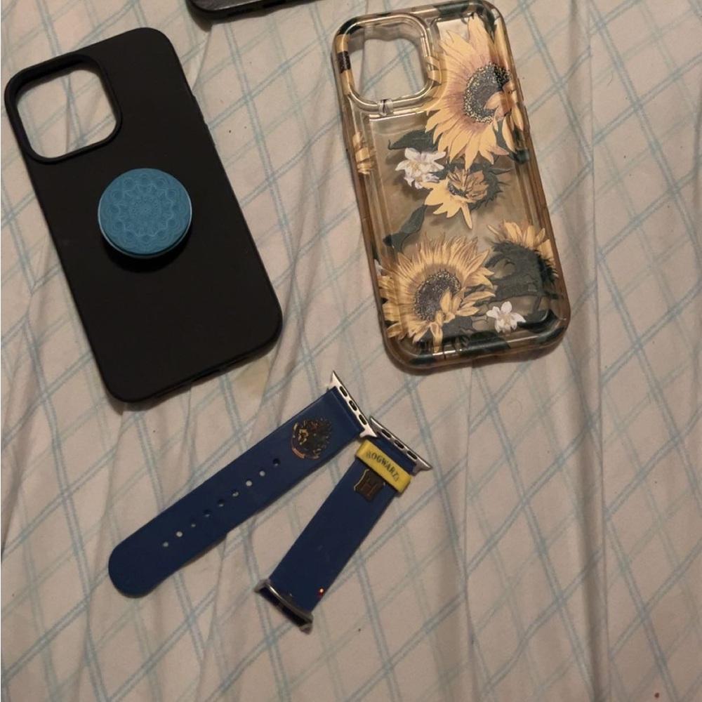 I phone 13 pro mac cases and a Apple Watch band